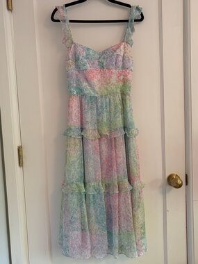 Amanda Uprichard Annette Dress in Lilith